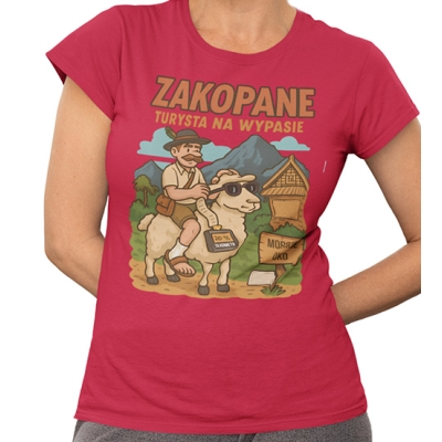 KOSZULKA DAMSKA Zakopane na Wypasie